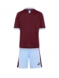 Otroške Nogometnih dresov Aston Villa Domači 2026-27 Kratki rokavi (+ hlače)